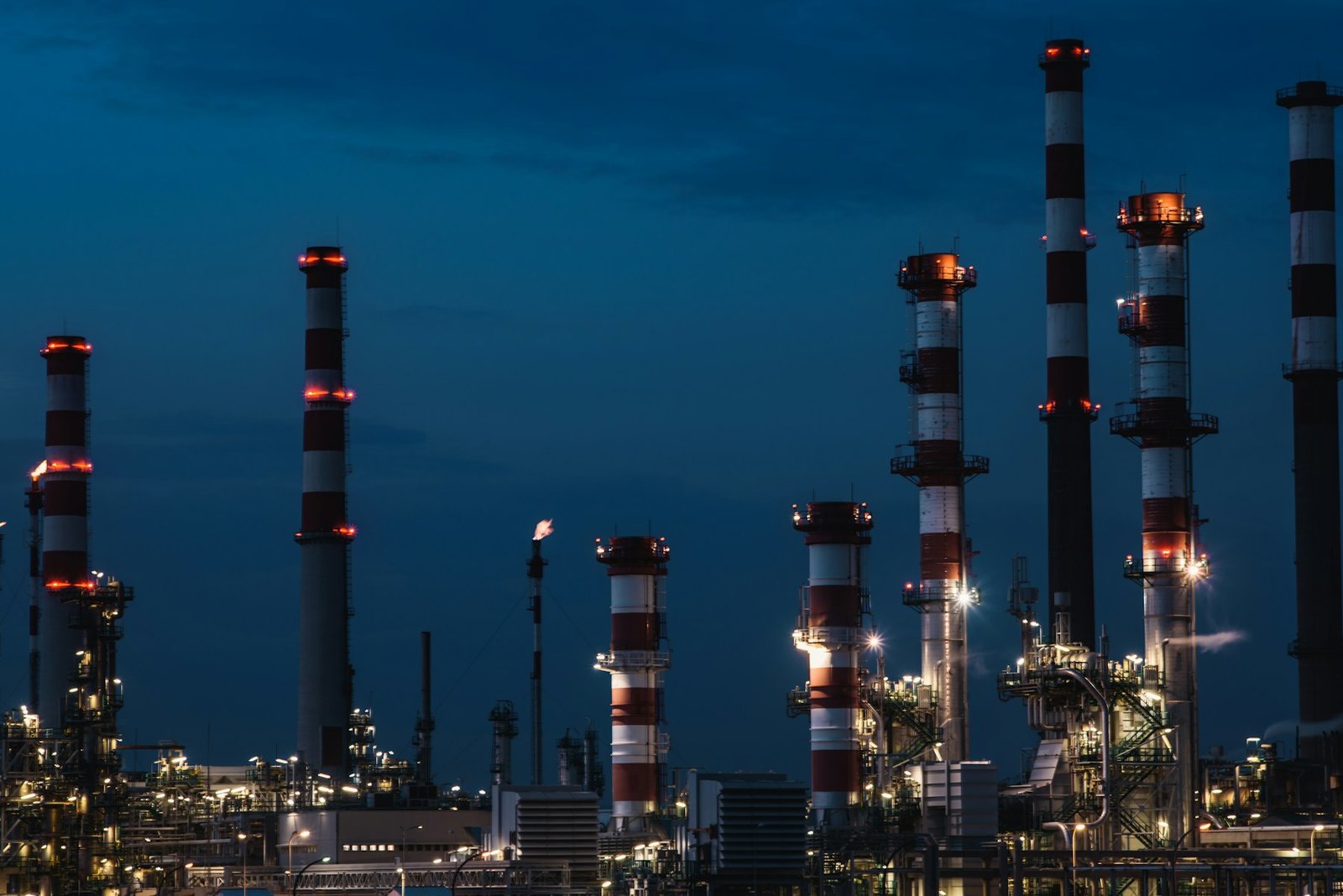 Petroleum refinery and process infrastructure